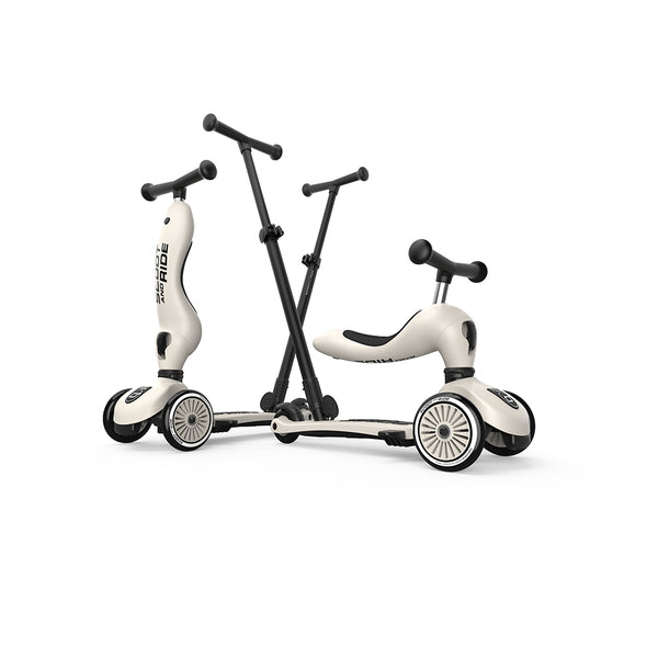 SCOOT AND RIDE ホワイト スケーター highwaykick Highwaykick 1 Push & Go - Ash – Scoot & Ride Canada