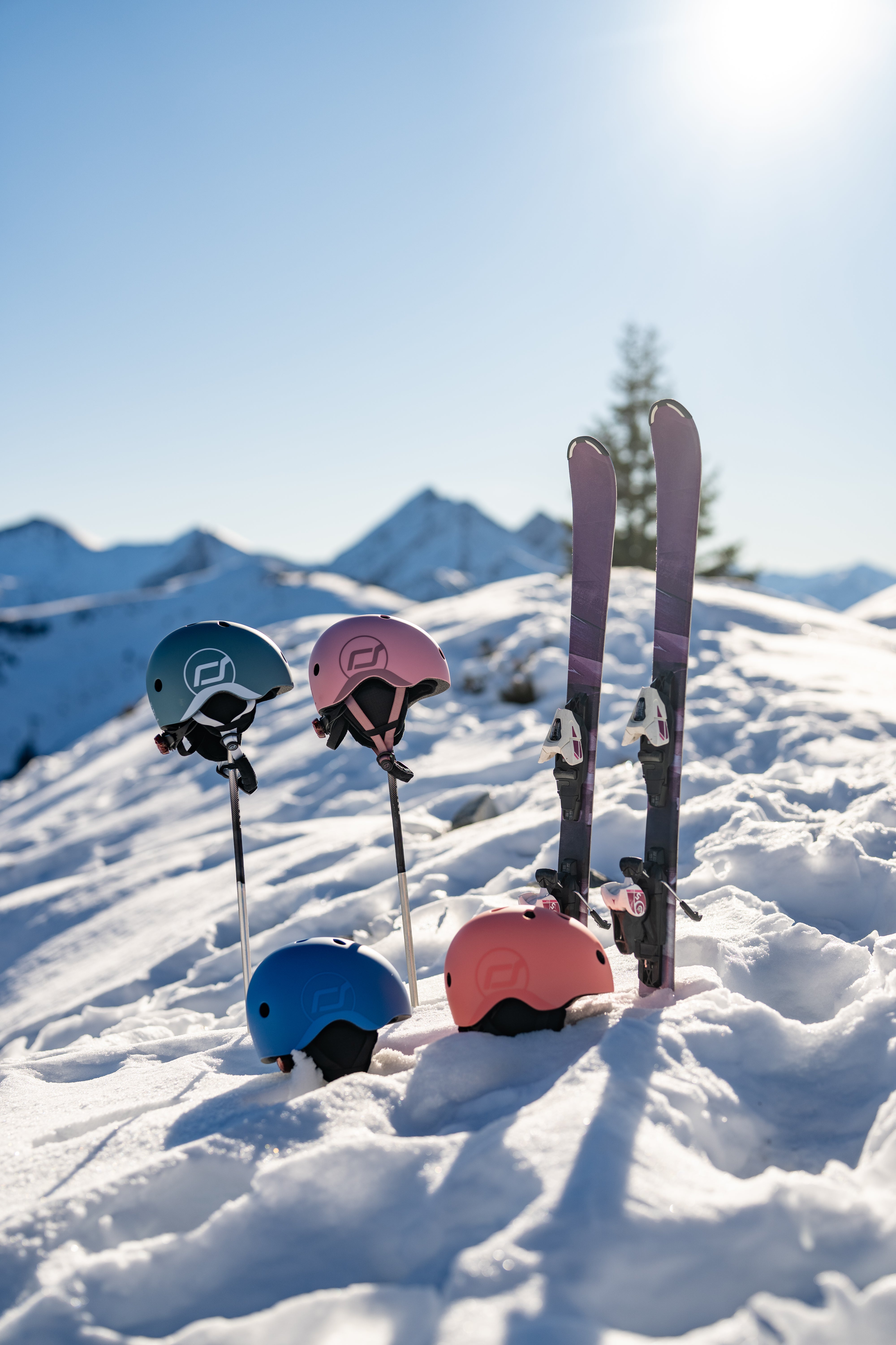 S-M Ski Helmet - Ocean