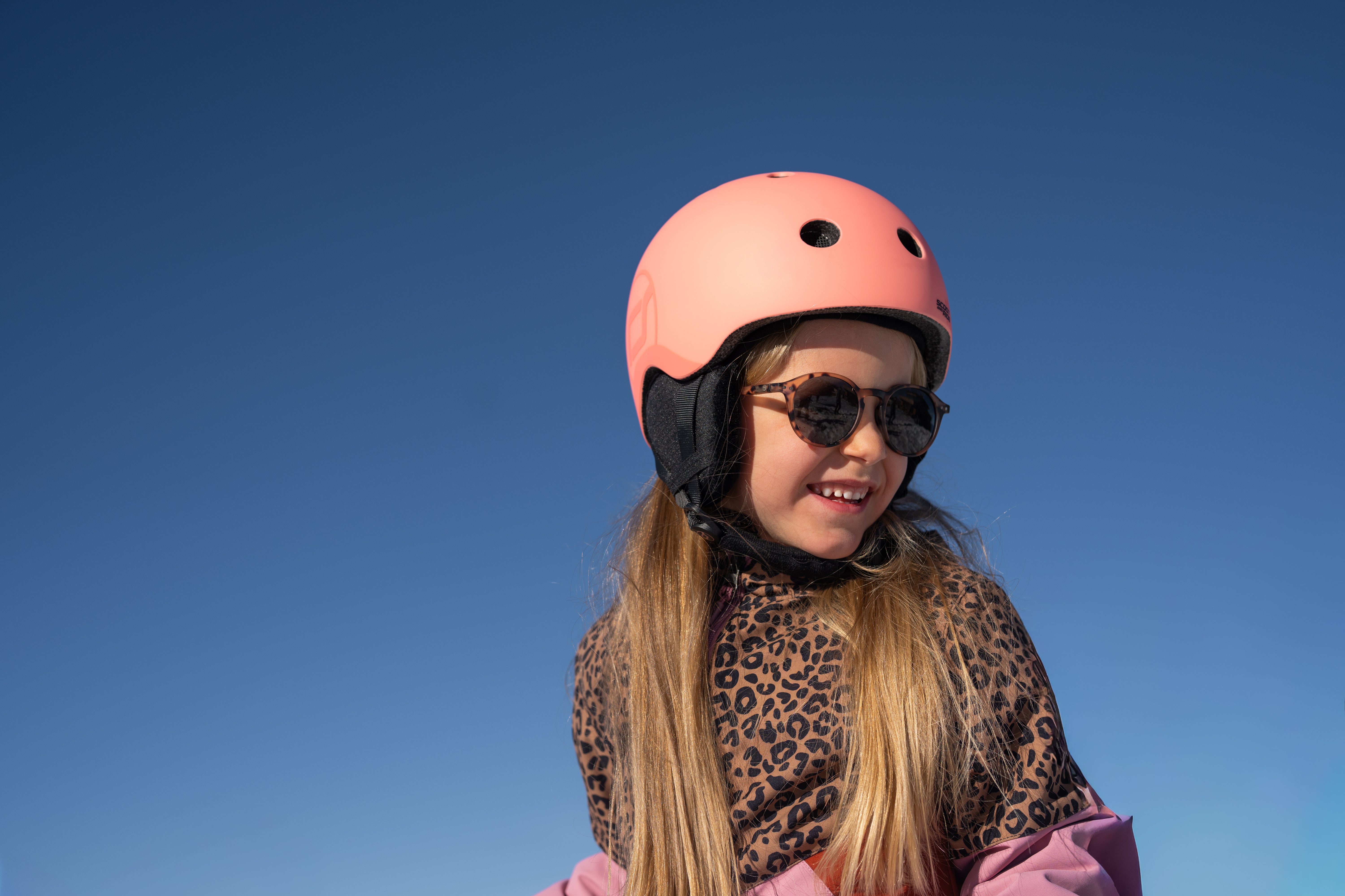 S-M Ski Helmet - Peach