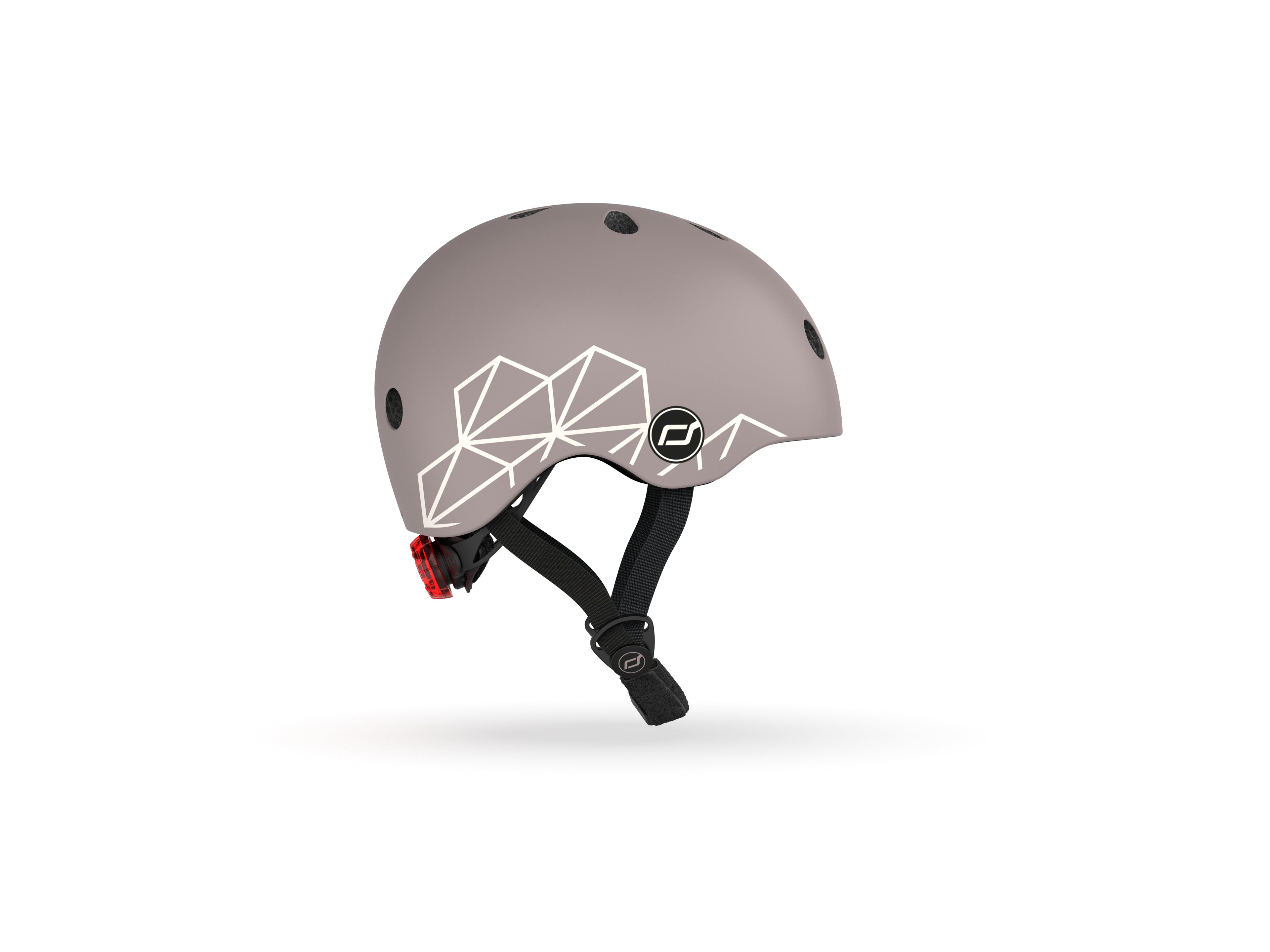 XXS-S Helmet - Brown Lines