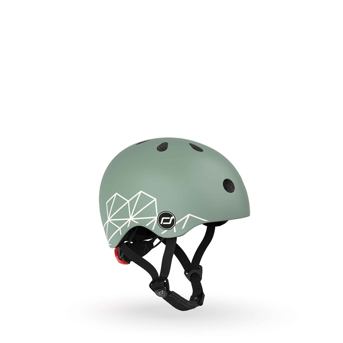 XXS-S Helmet - Green Lines